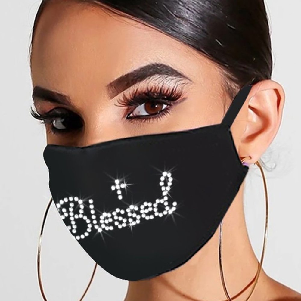 Bling Rhinestone MASK